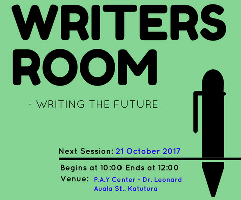 Writers Room next session - 2017-10-21